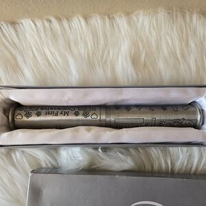 Silver Baby  Carved Vintage Pewter  "MY FIRST COMMUNION" CERTIFICATE HOLDER  9 "